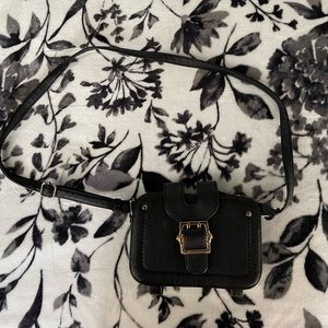 Small Black Shoulder Purse